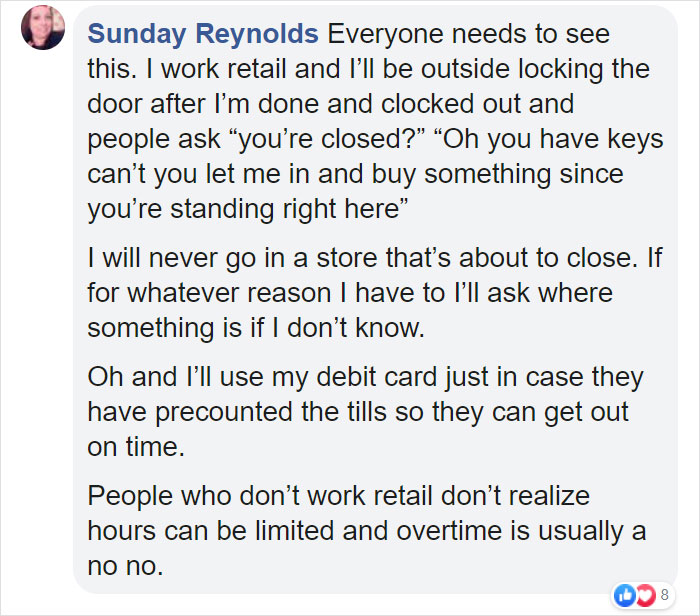 Former Retail Worker Hilariously Shows Why People Who Start Shopping Minutes Before Closing Time Are The Worst Former Retail Worker Hilariously Shows Why People Who Start Shopping Minutes Before Closing Time Are The Worst