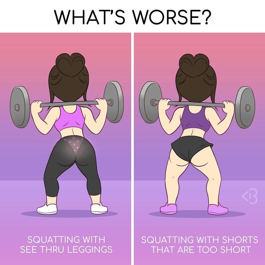 This Trainer Shows In Fun Way The Fight Of Some Girls To Keep In Shape