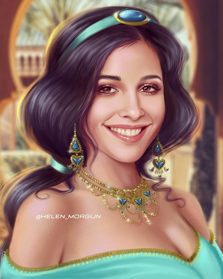 Naomi Scott As Jasmine