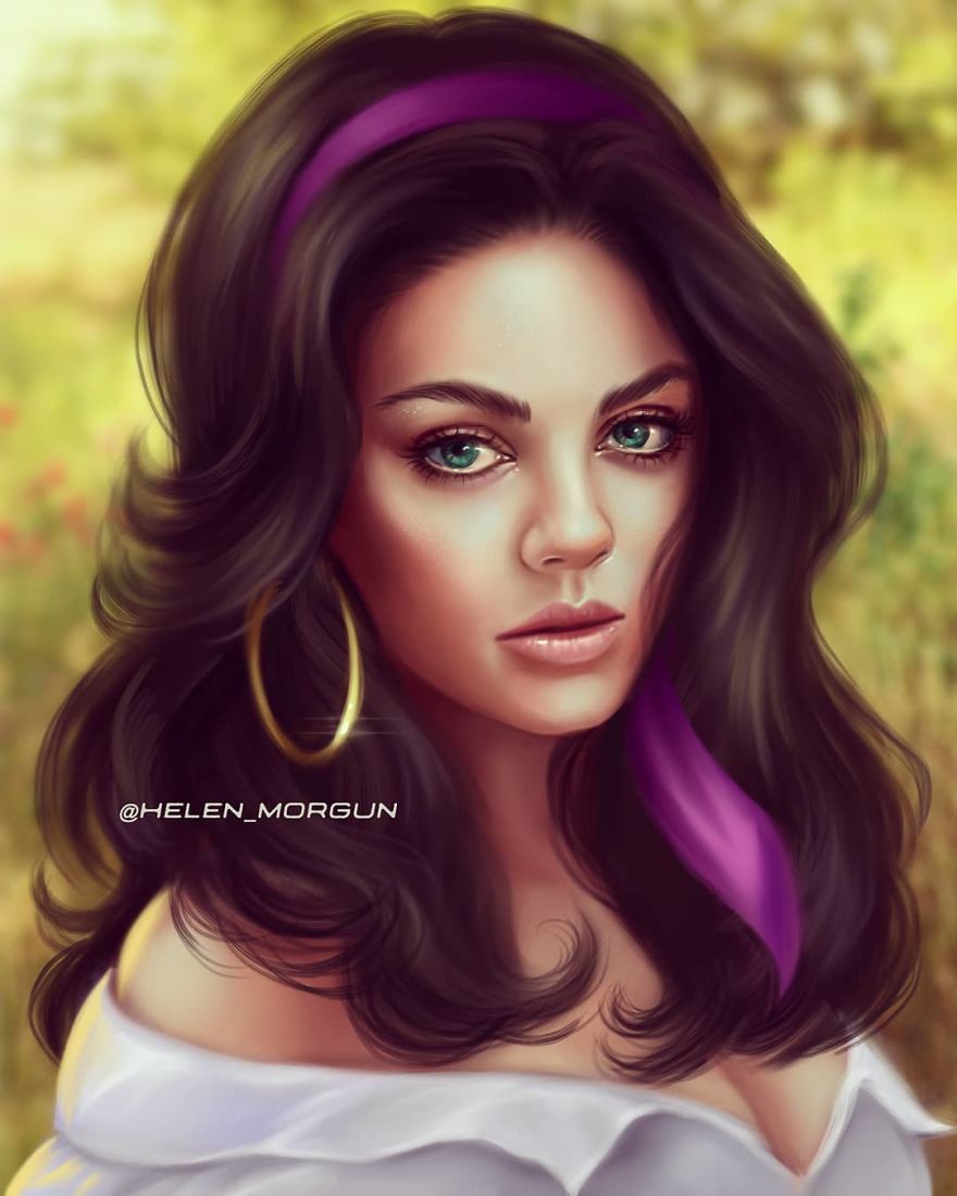 Mila Kunis As Esmeralda