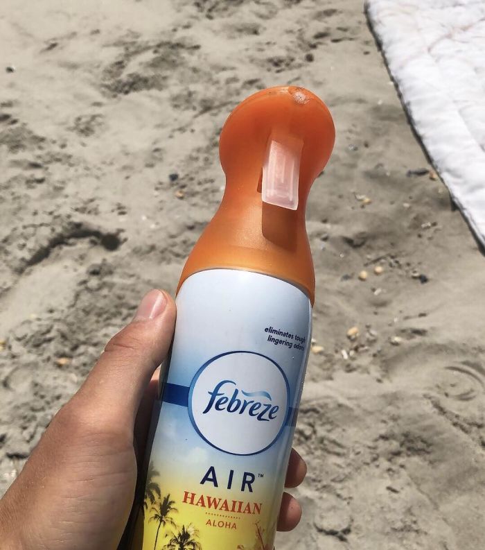 Told My Dad To Grab The Sunscreen Before We Hit The Beach. Sit Down And He Hands Me This