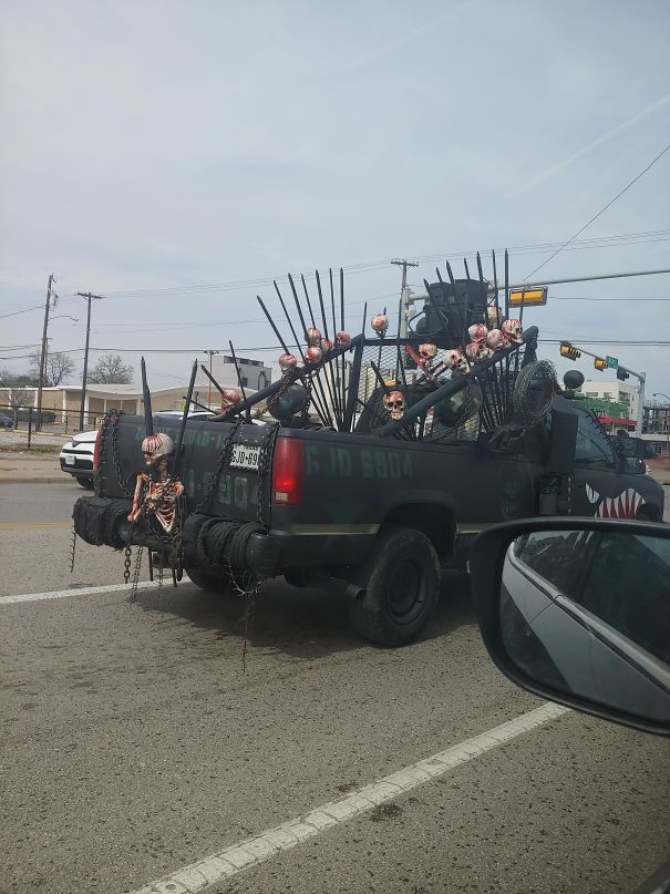 A Zombie Patrol Truck In Dallas