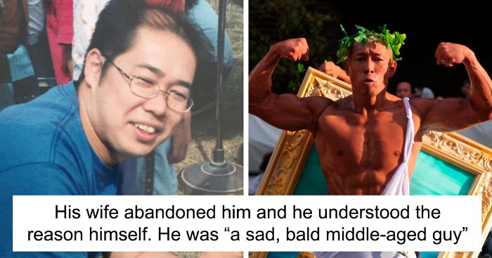 Wife Left This Overweight Middle-Aged Guy But He Decided To Change His Life And Become A Bodybuilder