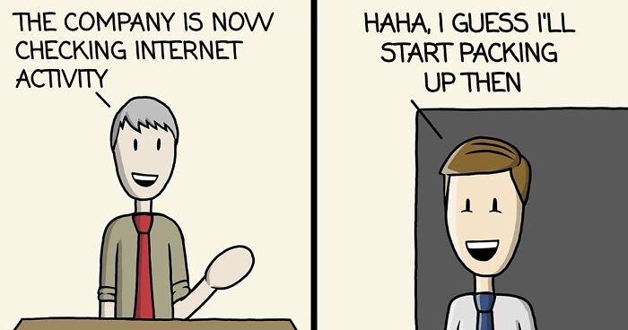 30 Hilariously Absurd Comics With Dark Undertones