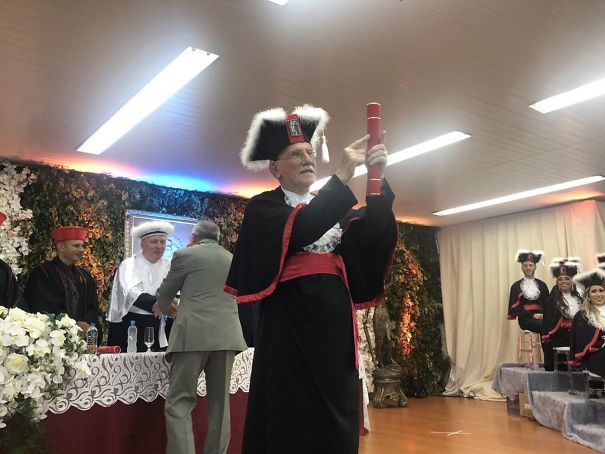 Friend Of Mine Graduated In Law School At The Age Of 94