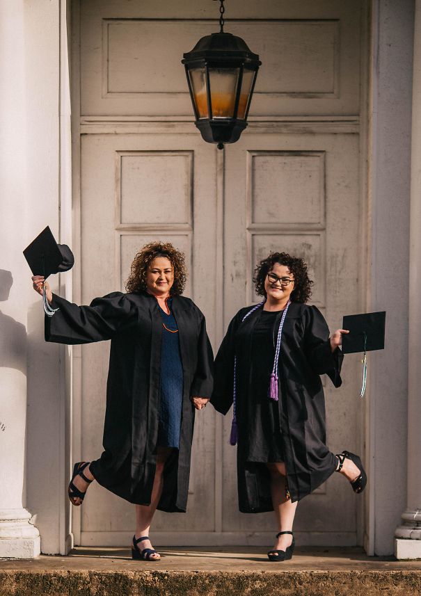 Me And My Mom, 49 Years Old, Graduated Nursing School Together In May