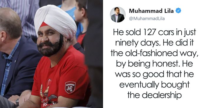 Someone Shares Wholesome Story About An Immigrant Who Is The Biggest Toronto Raptors Fan And It Goes Viral