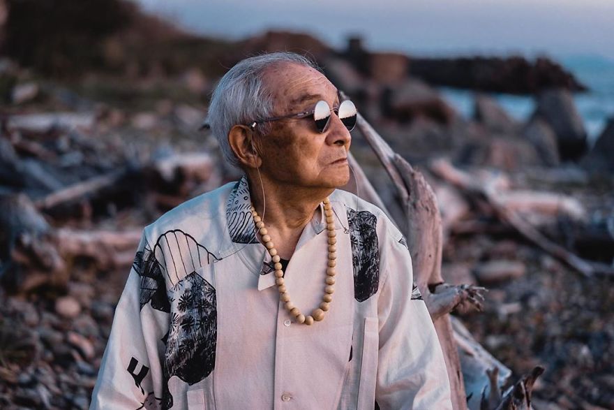 84 Year Old Grandpa Is Being Viral With His Totally Fashion Photo Shoots On Instagram