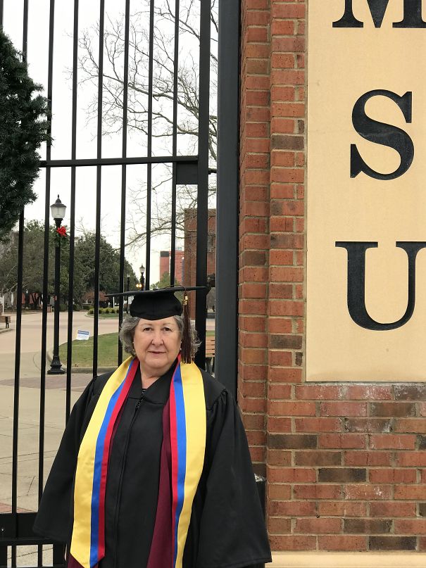 My 69-Year-Old Mom Graduated From Murray State University In Kentucky