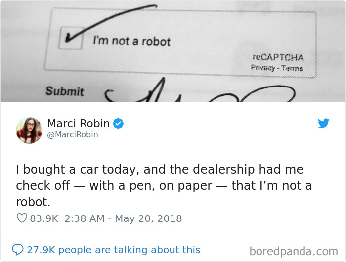 You Can Never Be Too Sure