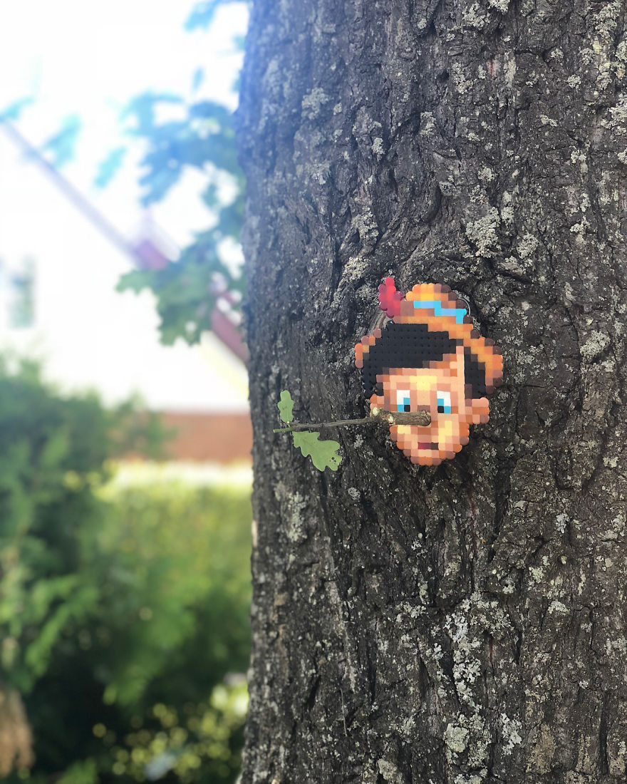 Artist Takes His Pixelated Art The Streets Of The Cities, Leaving Them Much More Fun