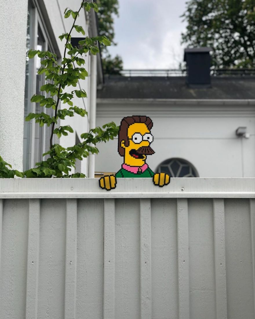 Artist Takes His Pixelated Art The Streets Of The Cities, Leaving Them Much More Fun