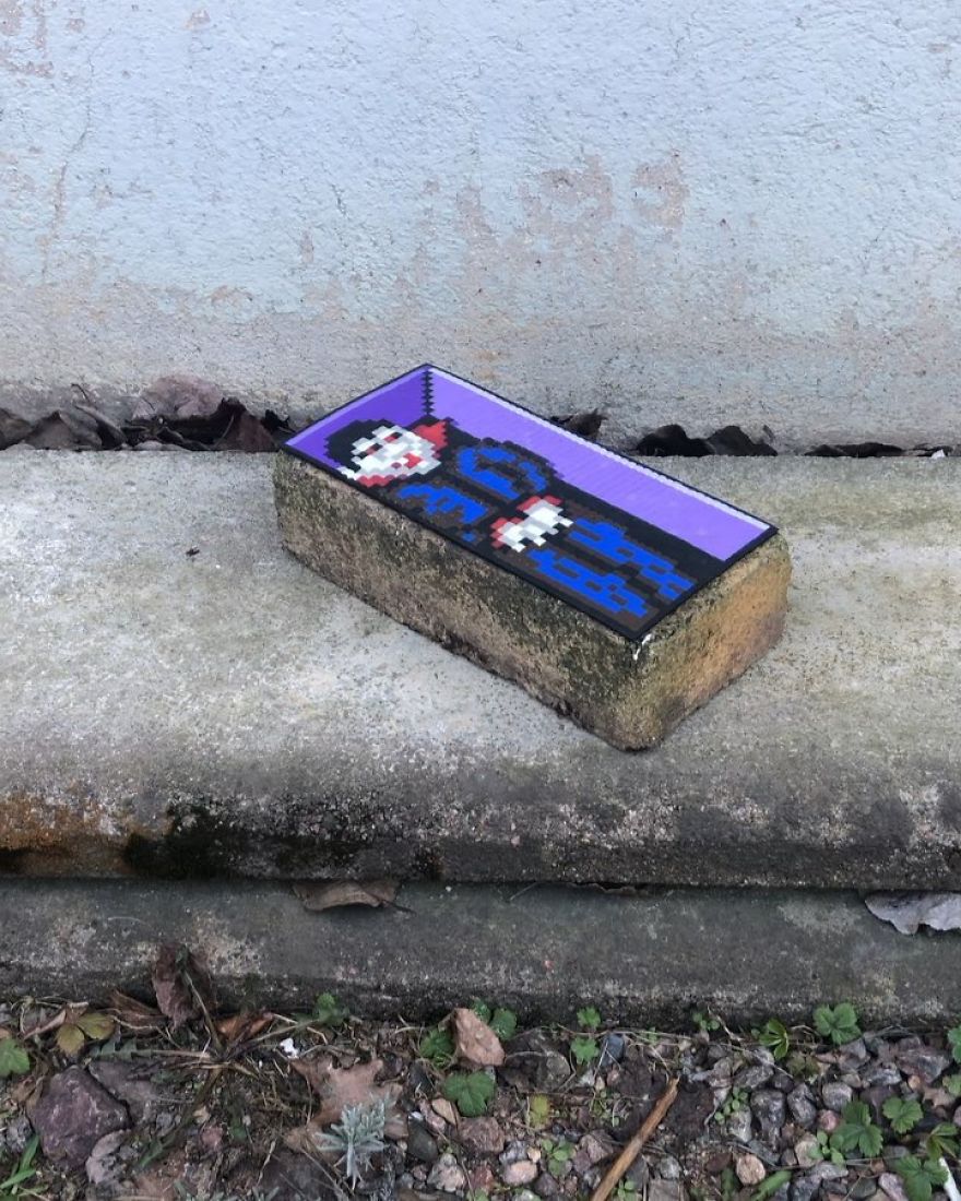 Artist Takes His Pixelated Art The Streets Of The Cities, Leaving Them Much More Fun