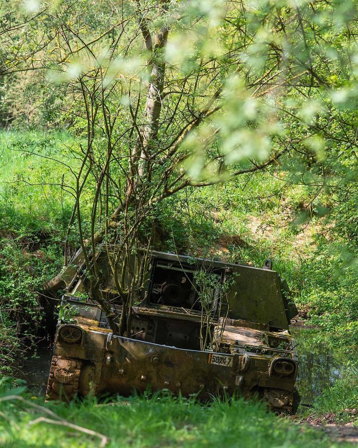 Lost War Tool Taken Over By Beautiful Nature