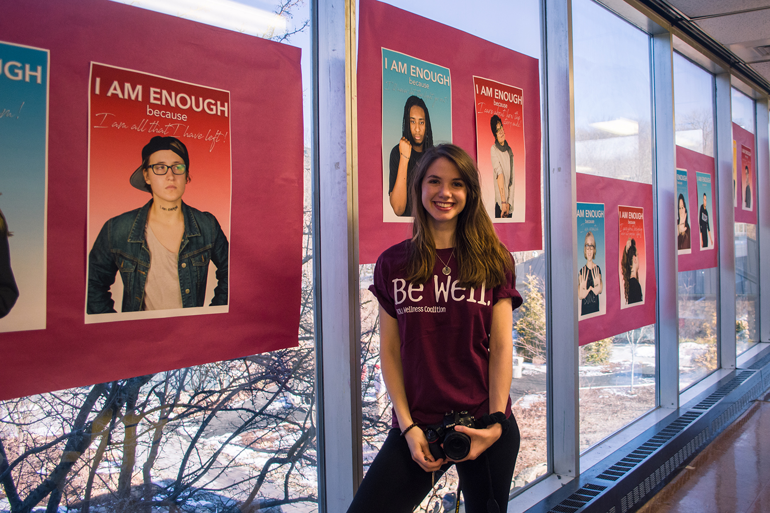 Student Creates “I Am Enough” Campaign To Reinforce Positive Mental Health On Her College Campus