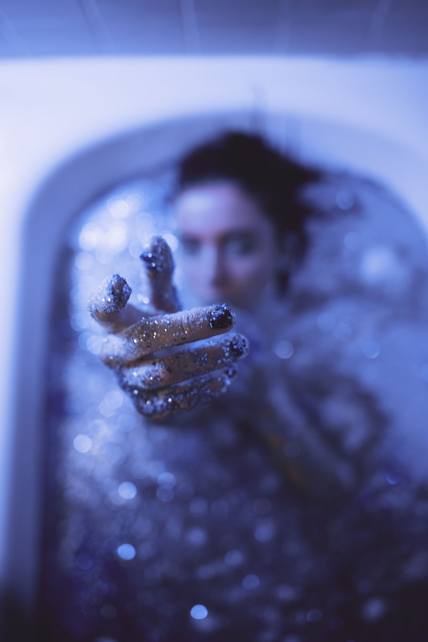 I Create A Neon Wonderland With Glitter