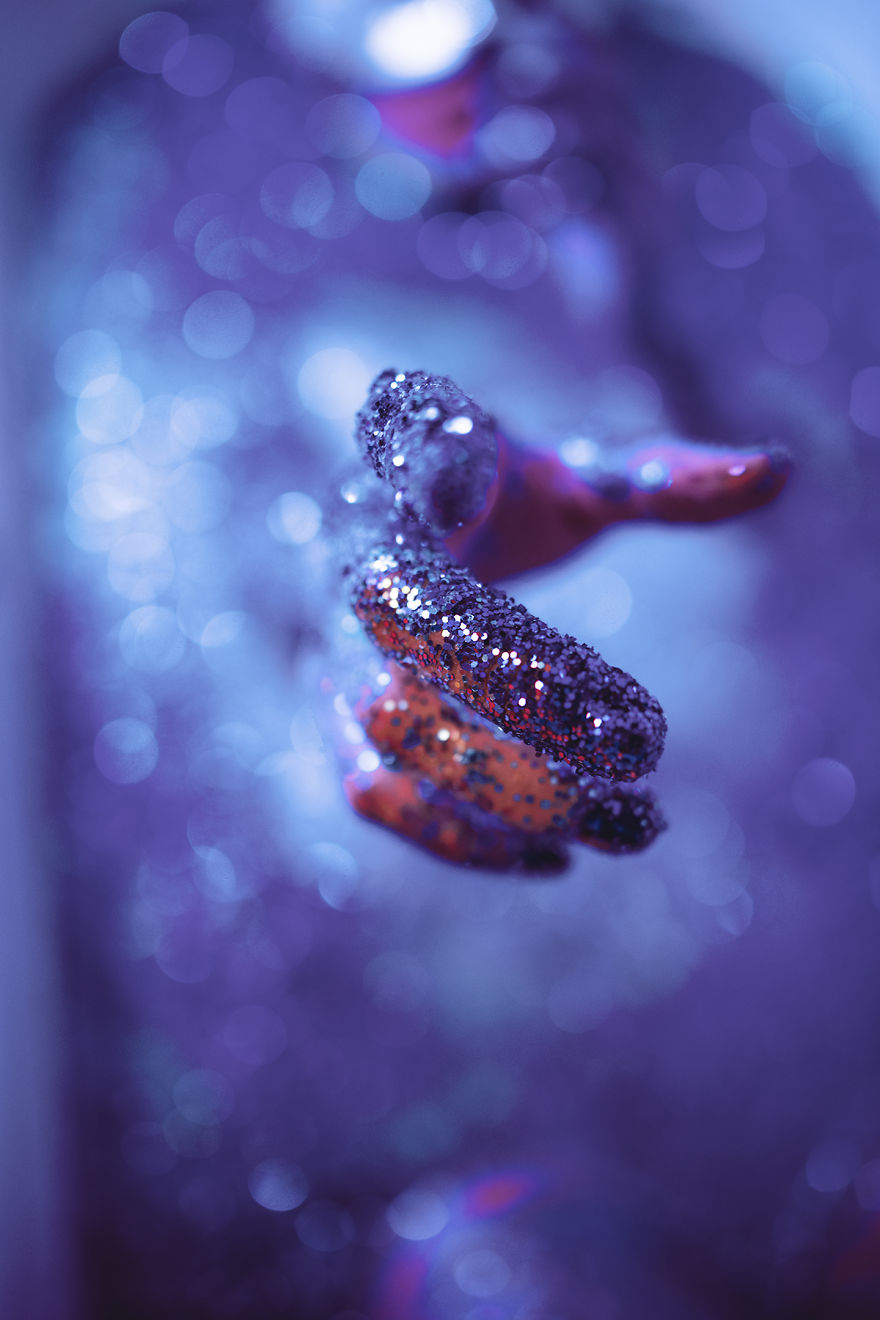 I Create A Neon Wonderland With Glitter