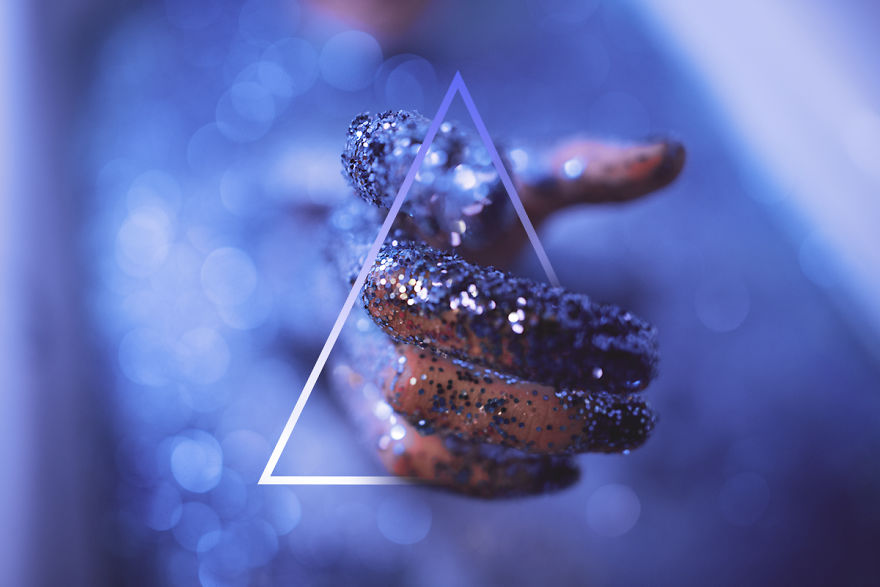 I Create A Neon Wonderland With Glitter