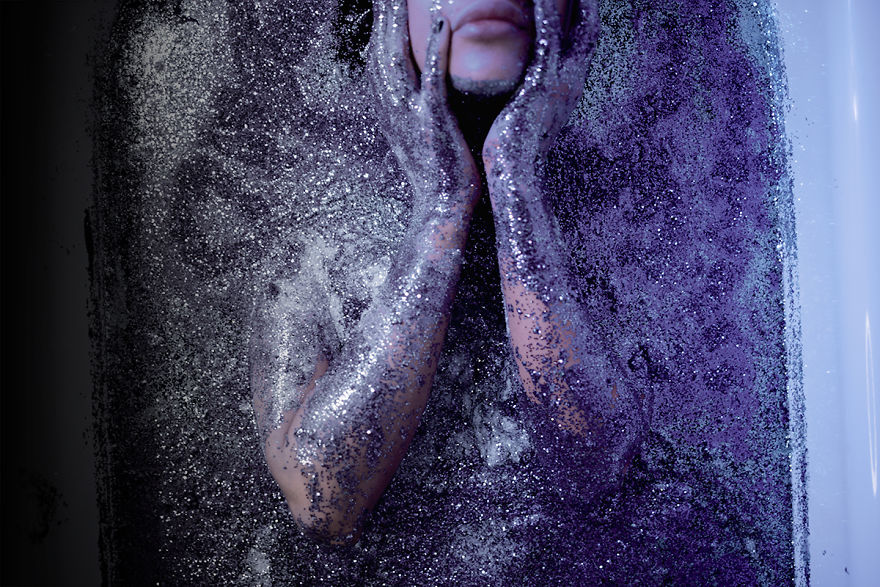 I Create A Neon Wonderland With Glitter