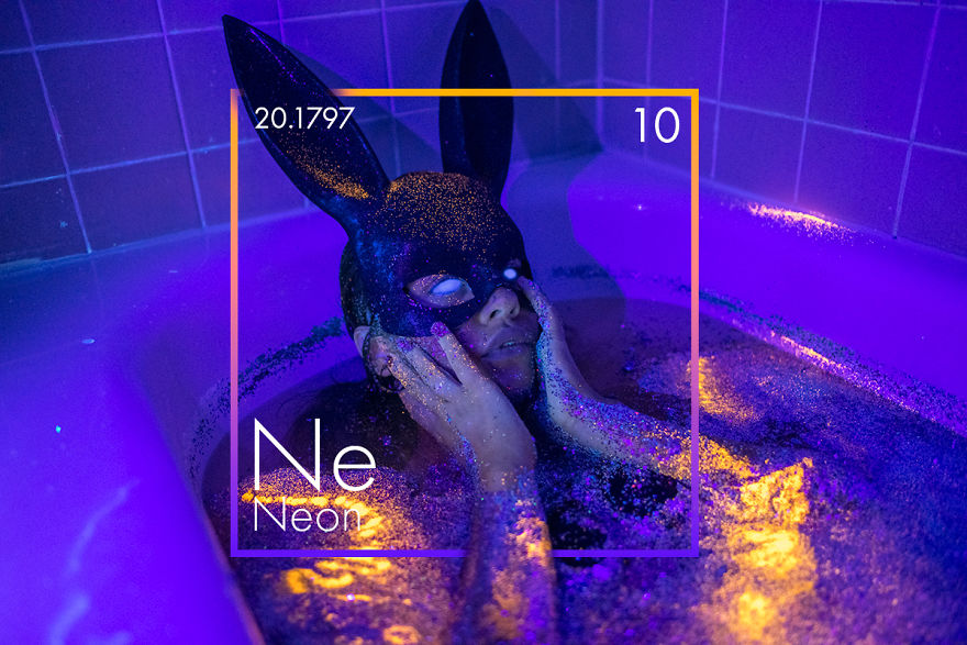 I Create A Neon Wonderland With Glitter