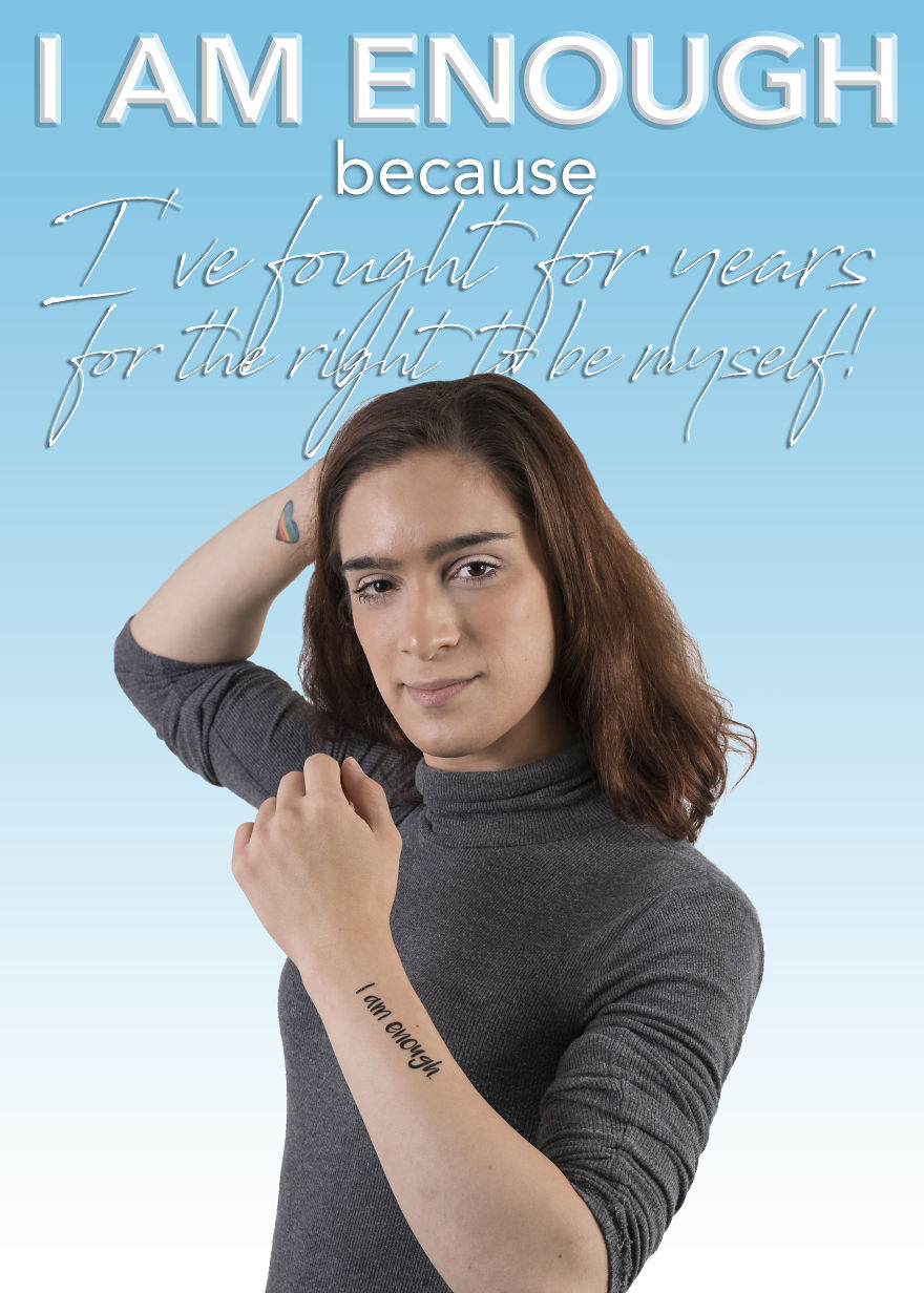 Student Creates "I Am Enough" Campaign To Reinforce Positive Mental Health On Her College Campus