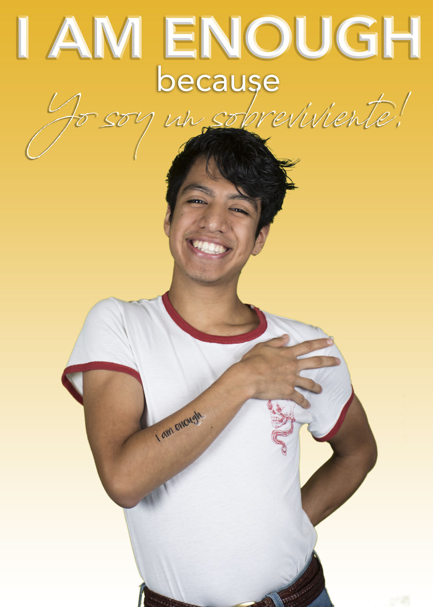 Student Creates "I Am Enough" Campaign To Reinforce Positive Mental Health On Her College Campus Student Creates "I Am Enough" Campaign To Reinforce Positive Mental Health On Her College Campus