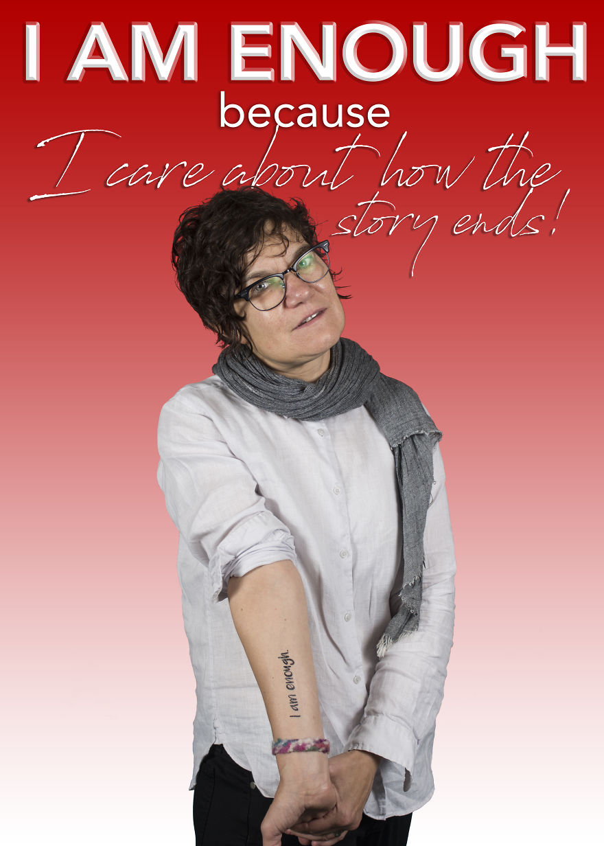 Student Creates "I Am Enough" Campaign To Reinforce Positive Mental Health On Her College Campus Student Creates "I Am Enough" Campaign To Reinforce Positive Mental Health On Her College Campus