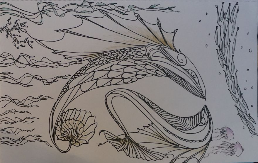 I Draw Alternative Designs For Adults To Colour