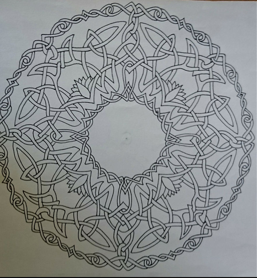 I Draw Alternative Designs For Adults To Colour