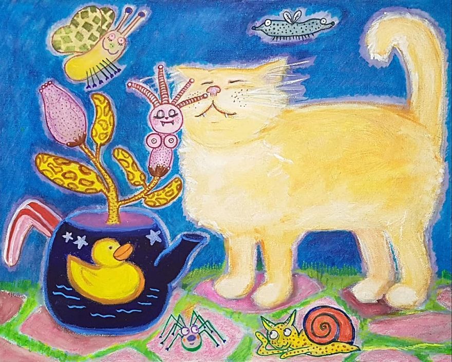 Miss Flower And Her Friends