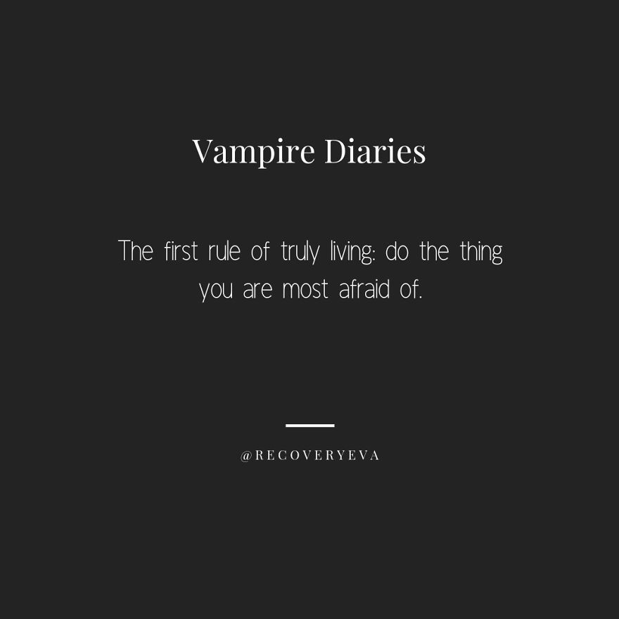 In The End, We Have To Move Through Fear To Live