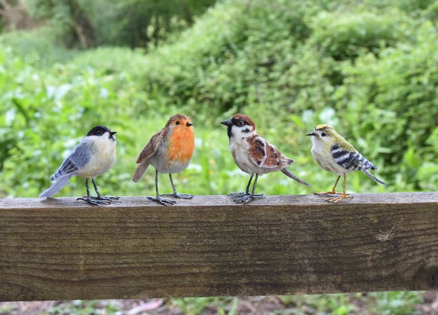 Inspired By Nature, I Upcycle Faux Fur Fabric By Sewing It Into Realistic-Looking Animals