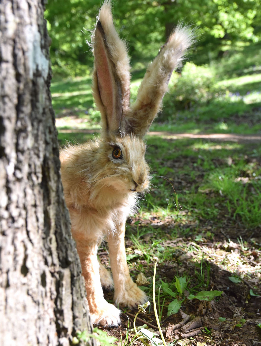 Inspired By Nature, I Upcycle Faux Fur Fabric By Sewing It Into Realistic-Looking Animals Inspired By Nature, I Upcycle Faux Fur Fabric By Sewing It Into Realistic-Looking Animals