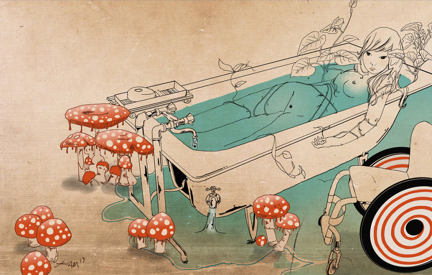 I Illustrate What Life With Chronic Illness Is Like While I Am Still Able To Draw I Illustrate What Life With Chronic Illness Is Like While I Am Still Able To Draw