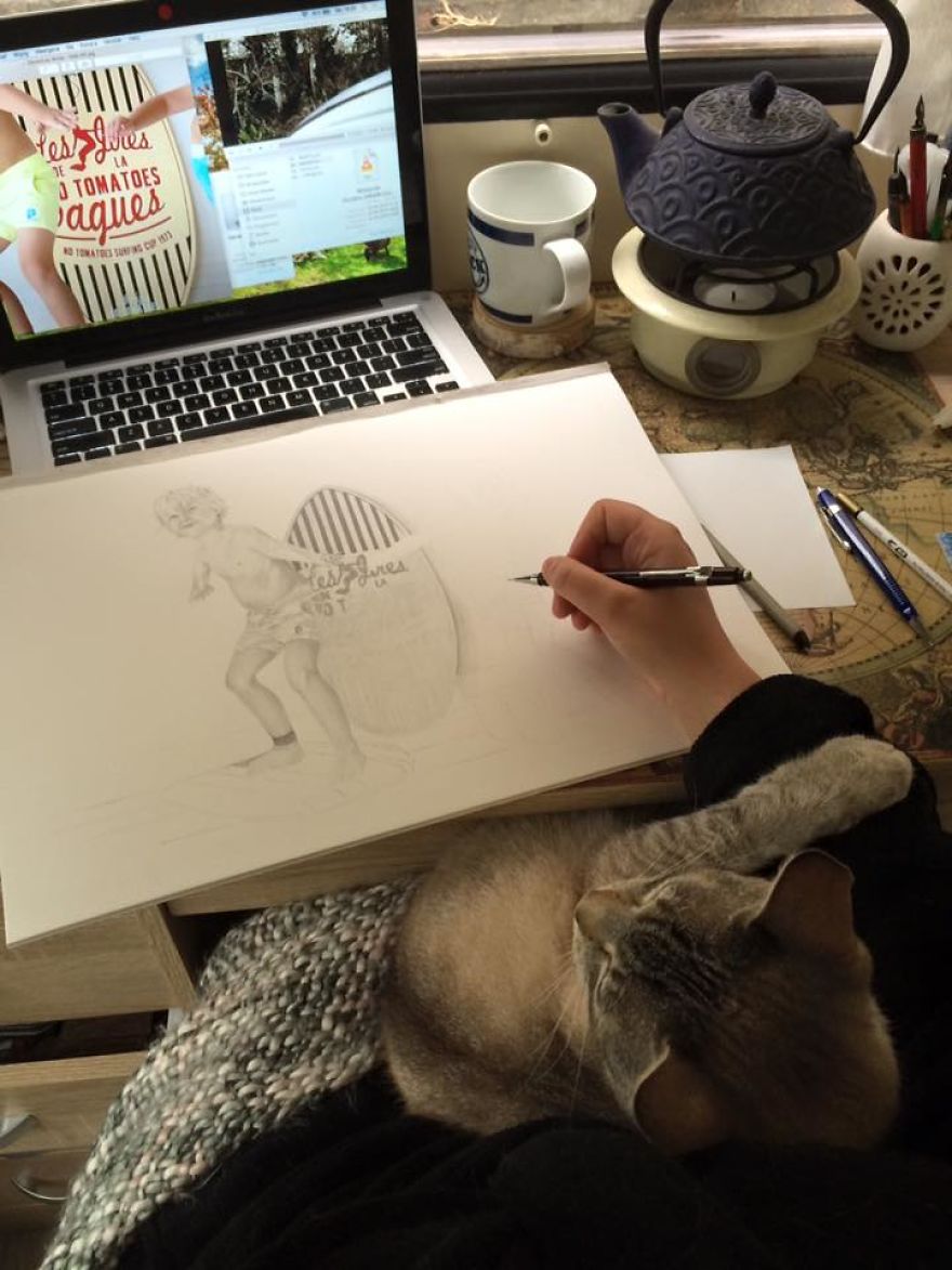 I’ve Lost My Inspiration Today, My Beautiful Cat Is Gone.