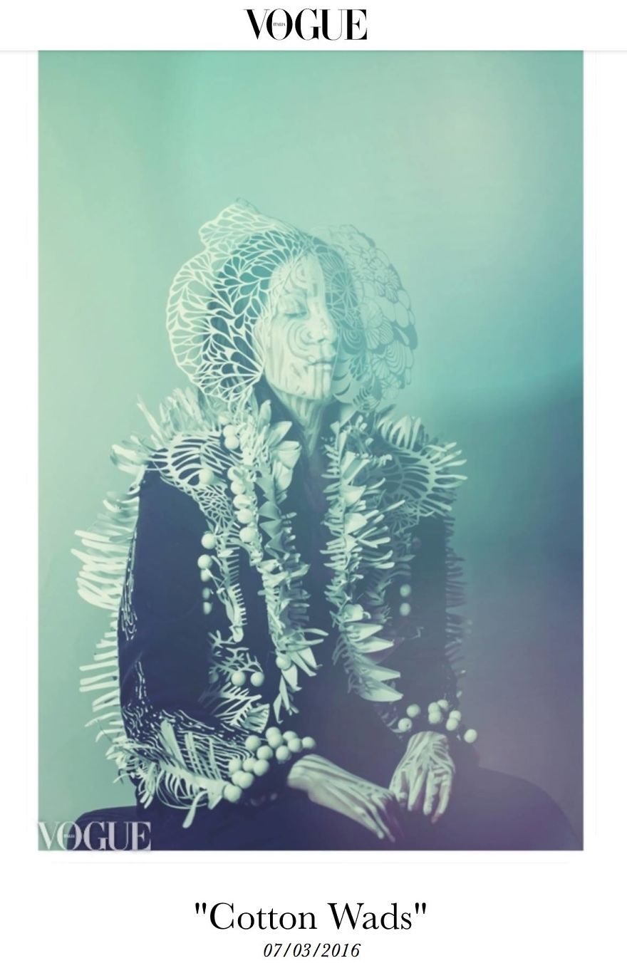 Inspiring Paper Art And Bodypainting By Artist Vilija Vitkute