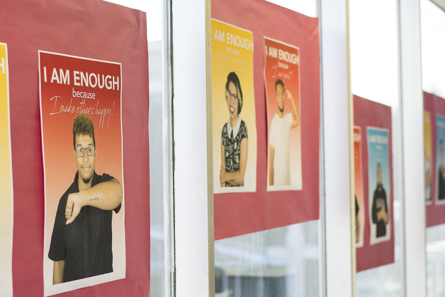 Student Creates "I Am Enough" Campaign To Reinforce Positive Mental Health On Her College Campus