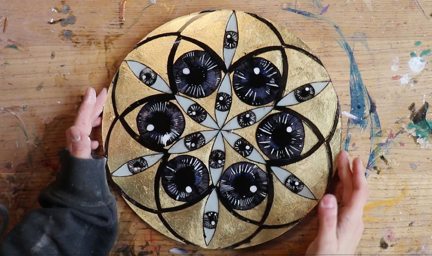 I Make Wood And Resin Paintings