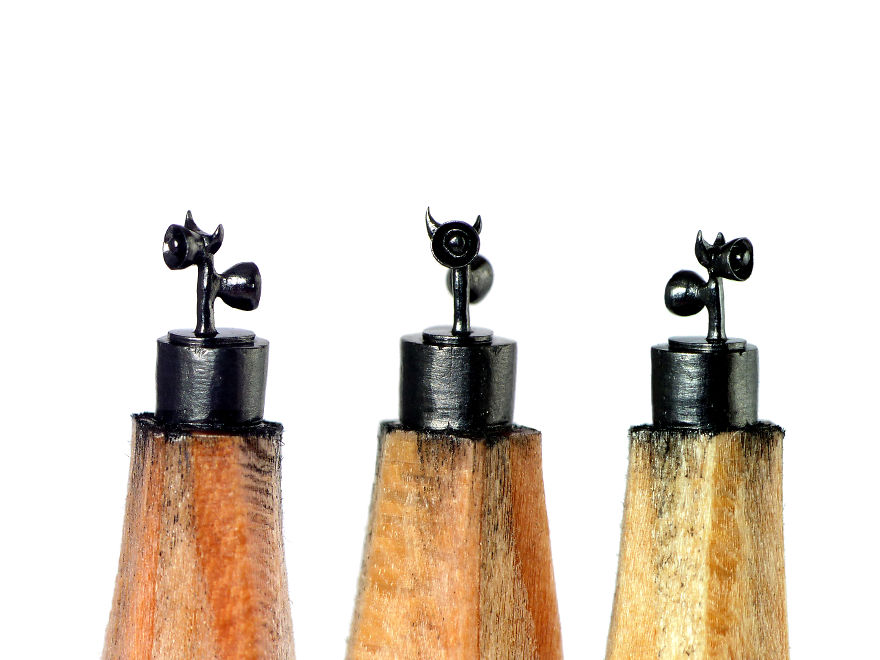 I Carve On Pencil Leads 2 Mm High