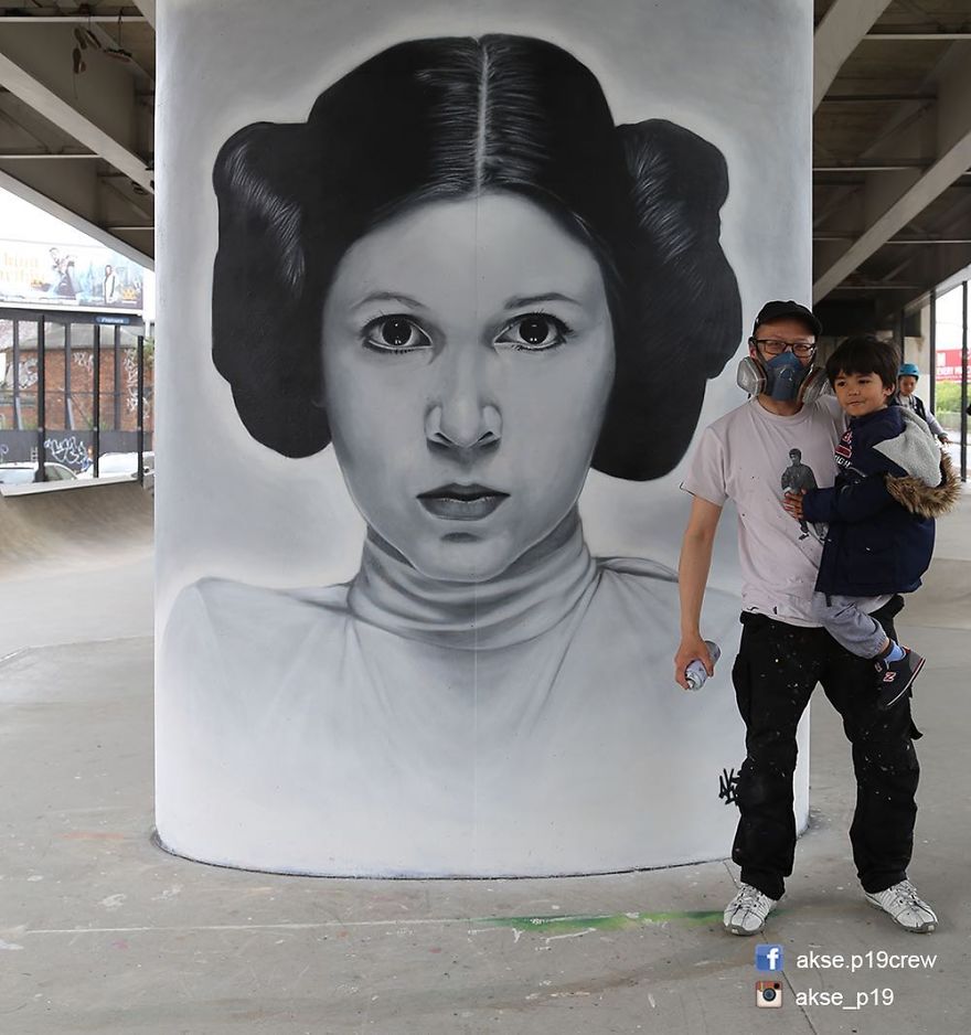 Carrie Fisher (Princess Leia In Star Wars)