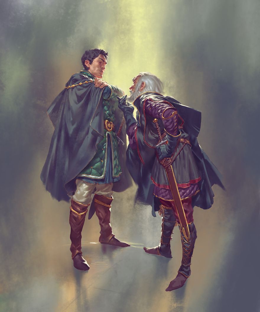 Baelor Breakspear And Maekar Targaryen