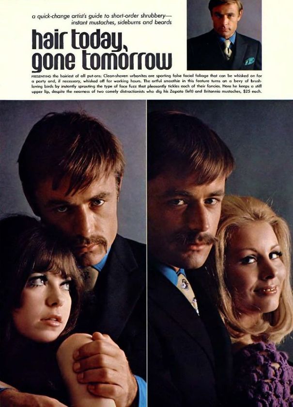 These Old Ads Showed How Much Men Were Vain With Their Hair In The 1970s