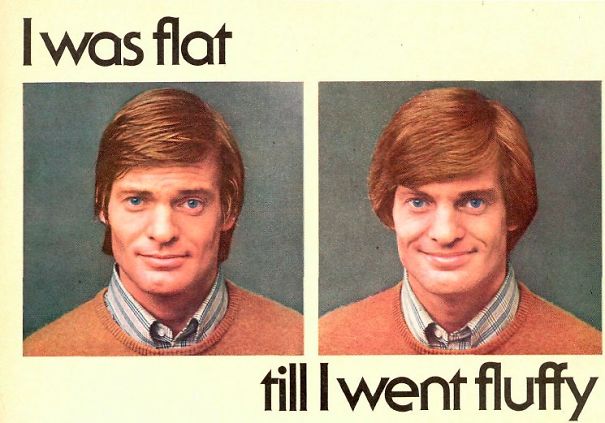 These Old Ads Showed How Much Men Were Vain With Their Hair In The 1970s