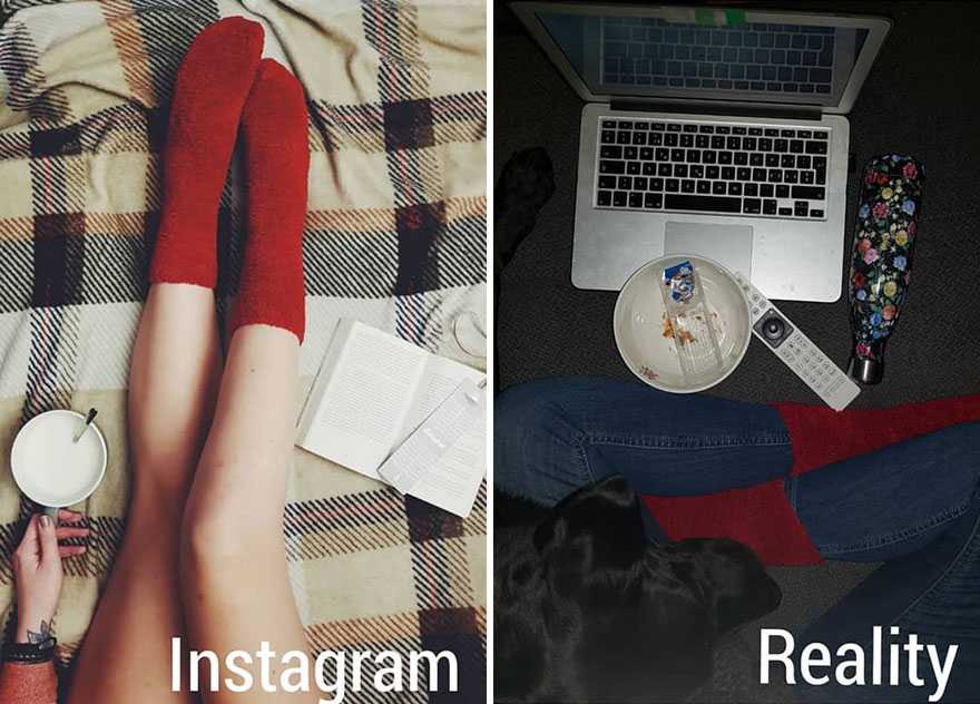 This Girl Shows In A Hilarious Way The Reality Is Different From What We See On Instagram