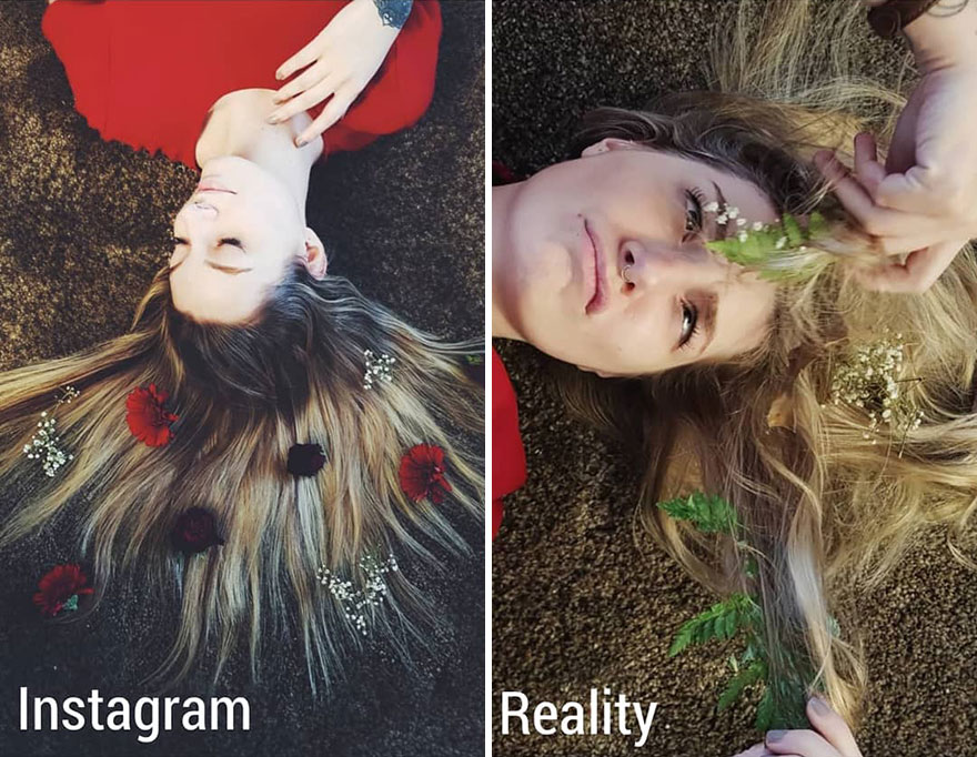 This Girl Shows In A Hilarious Way The Reality Is Different From What We See On Instagram