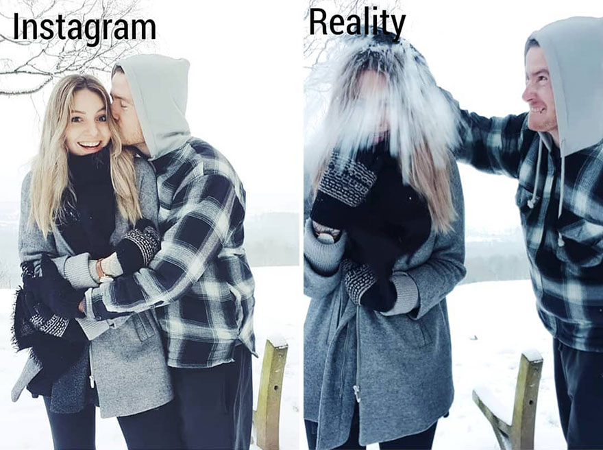 This Girl Shows In A Hilarious Way The Reality Is Different From What We See On Instagram