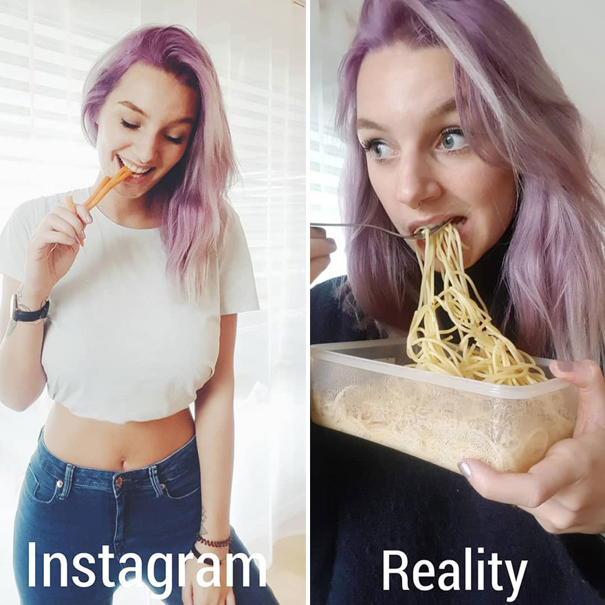 This Girl Shows In A Hilarious Way The Reality Is Different From What We See On Instagram