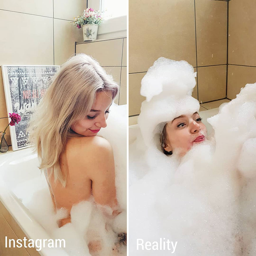 This Girl Shows In A Hilarious Way The Reality Is Different From What We See On Instagram