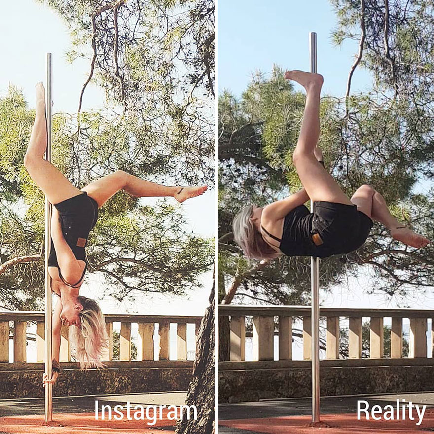 This Girl Shows In A Hilarious Way The Reality Is Different From What We See On Instagram