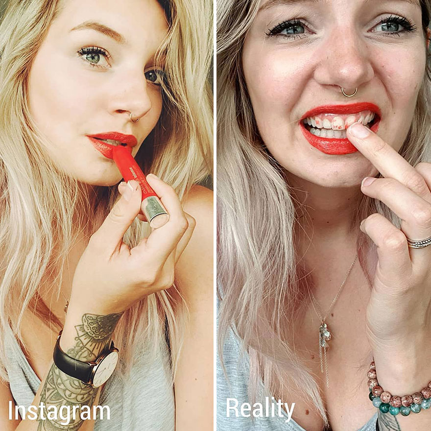This Girl Shows In A Hilarious Way The Reality Is Different From What We Se...